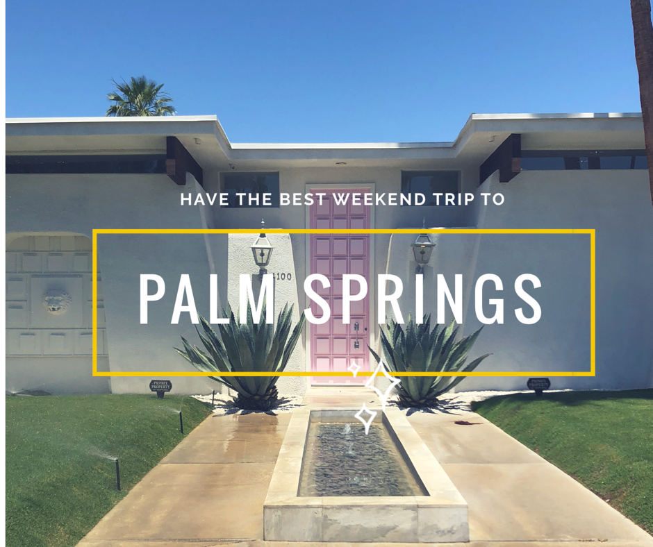 things to do Palm Springs
