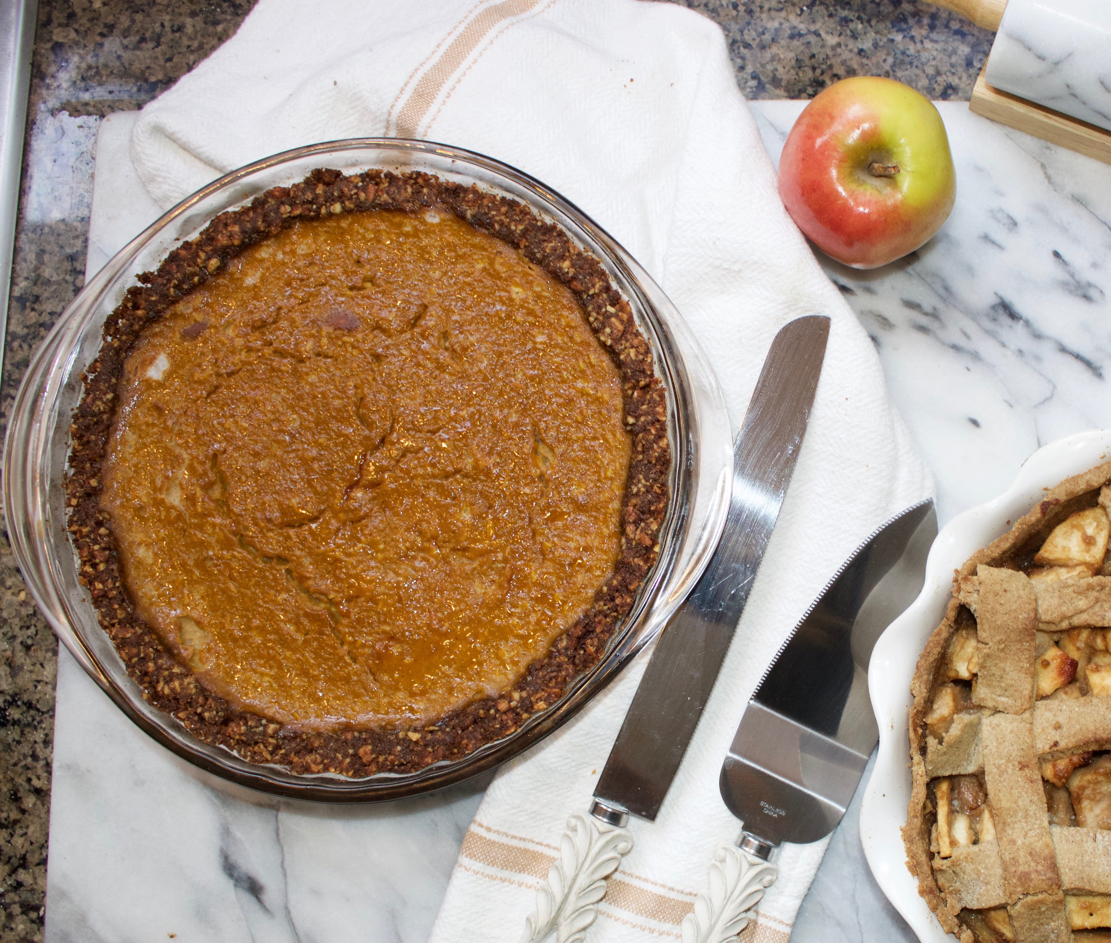ginger snap cookie crust healthy