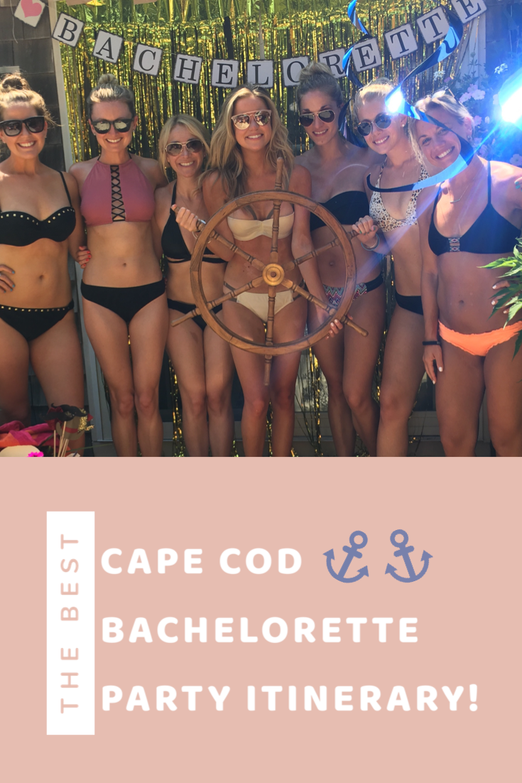 bachelorette party in cape cod