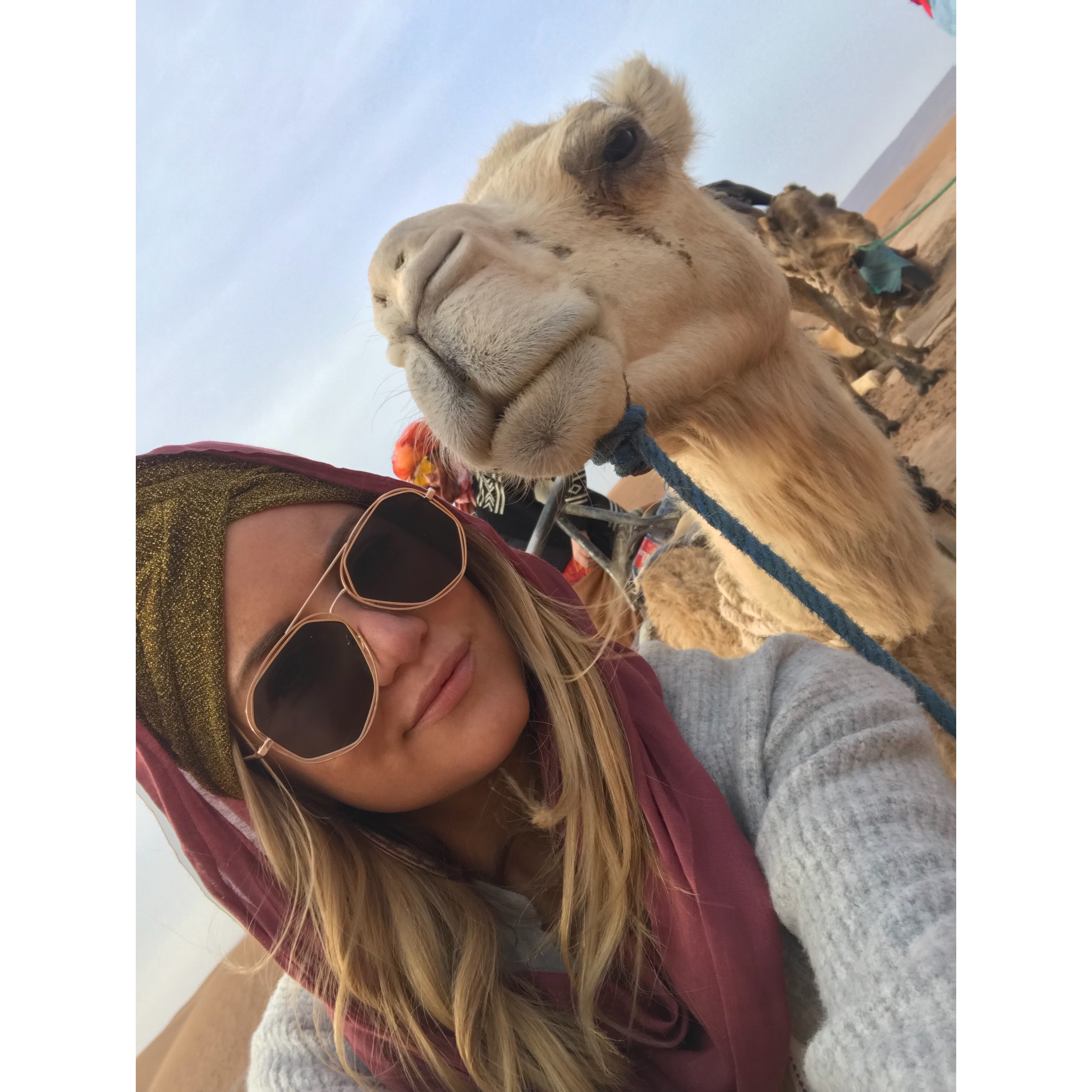 chelsea gilson, willow and blair Morocco trip