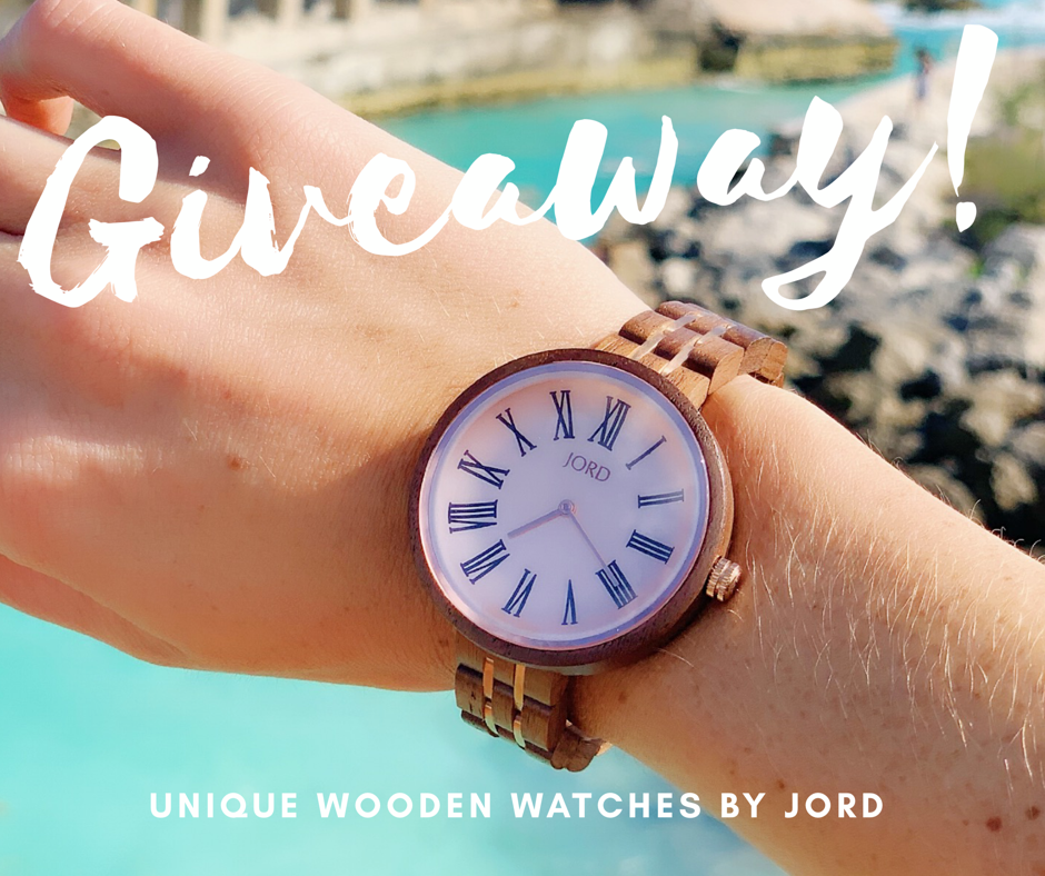 wooden watch giveaway