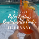 bachelorette party in palm springs where to go