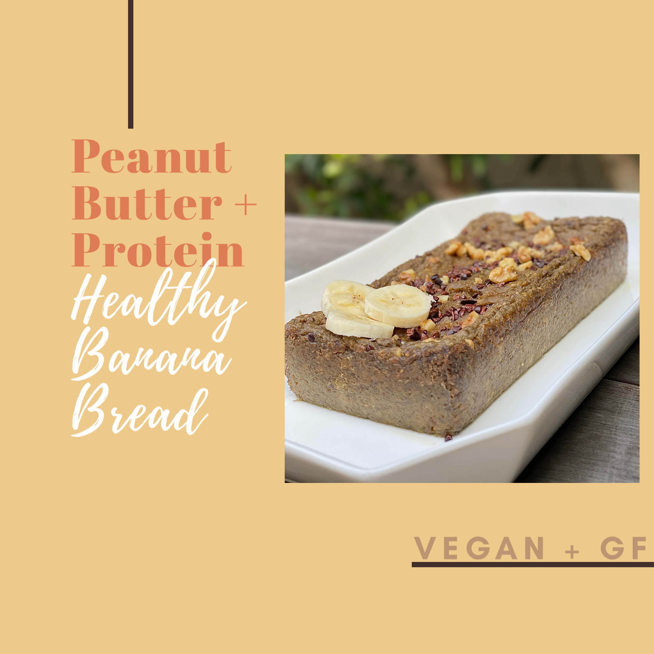 healthy vegan banana bread